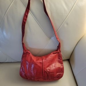 Vintage red shoulder bag